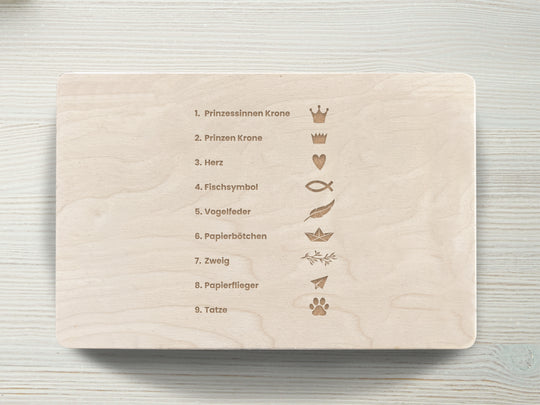 Erinnerungskiste Baby | Personalisierte Erinnerungsbox aus Holz | Name | Geschenk zur Schwangerschaft, Geburt, Taufe, Kommunion | Babyparty