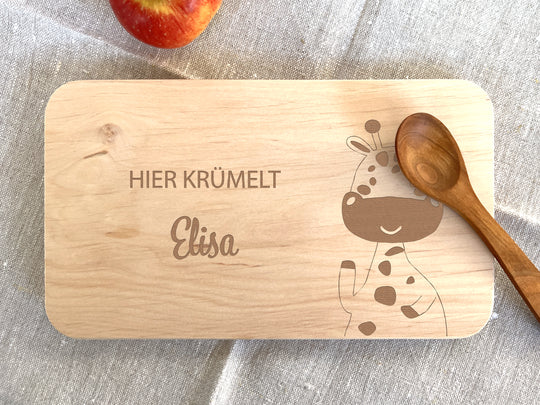 Personalisiertes Frühstücksbrettchen